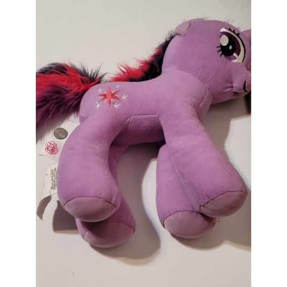 2014 Hasbro My Little Pony Twilight Sparkle Plush 18" Stuffed Animal Purple Toy - Picture 11 of 12
